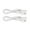 Charger Cord Replacement for Finishing Touch Flawless Legs Shaver Women Electric Trimmer - 5V USB Power Cable (2-Pack) (NOT for Flawless body razor and Flawless Nu razor)