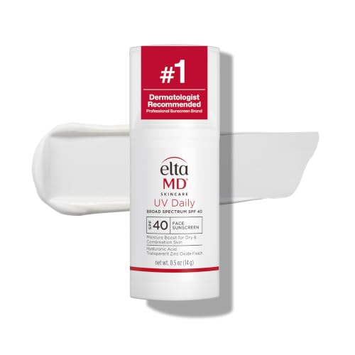 EltaMD UV Daily SPF 40 Untinted Face Sunscreen Moisturizer 0.5 Fl Oz