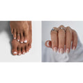 Nicedeco Builder Nail Gel 15ML 7 in 1 Clear Builder Base, 6 Pcs Rubber Base Gel Polish for Nails