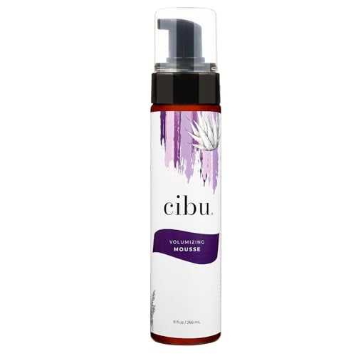 Travel Size Volumizing Hair Mousse - Strong Hold, Lightweight & Nourishing