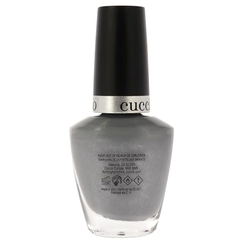Cuccio Colour Colour Nail Polish - Triple Pigmented Formula - For Rich And True Coverage - Gives Ultra-Long-Lasting And High Shine Polish - For Incredible Durability - Soaked In Seattle - 0.43 Oz