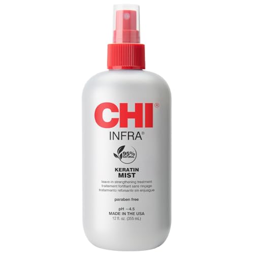 CHI Smoothing Styling Cream & Keratin Mist Set - Frizz Control & Shine