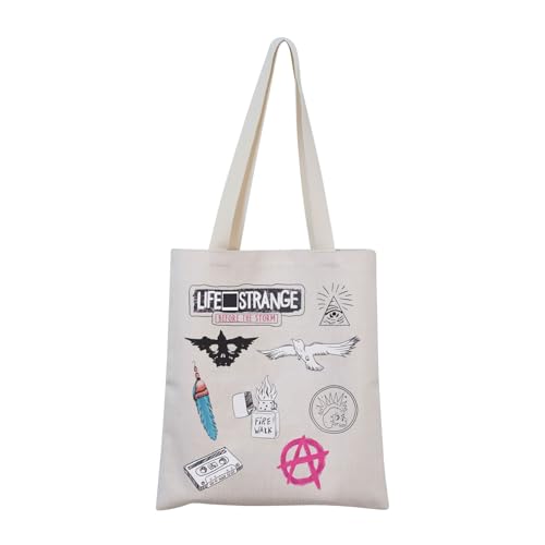 MNIGIU Video Game Tote Bag Chloe Max Lover Gift Video Game Merch