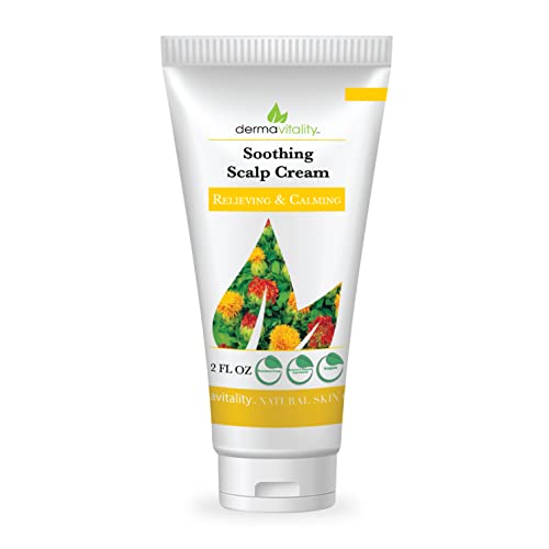 Organic Scalp Moisturizer Cream for Soothing & Hydrating Hair Care – 2 Ounces