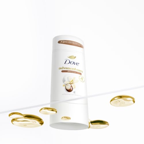 Dove Advanced Care Shea Butter Antiperspirant Deodorant Stick Pack of 4 - 2.6 oz