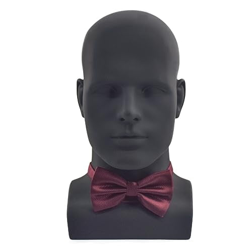 Male Mannequin Head Display Stand for Wigs Hats & Jewelry - Matte Black