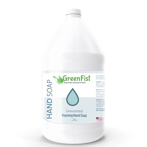 GreenFist Unscented Foaming Hand Soap Refill 128oz - Made in USA