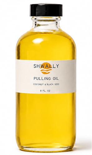 Pulling Oil with Peppermint, Black Seed & Clove - 8 Fl Oz Natural Oral Care
