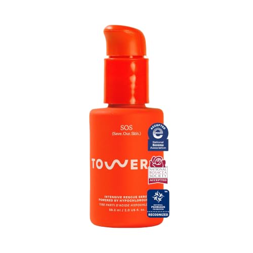 Tower 28 SOS Rescue Face Serum - Sensitive Skin Soothing & Redness Reduction