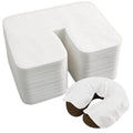 Ypfyed 500 Piece Disposable Face Cradle Covers Ultra Soft Face Rest Covers for Massage Tables & Chairs