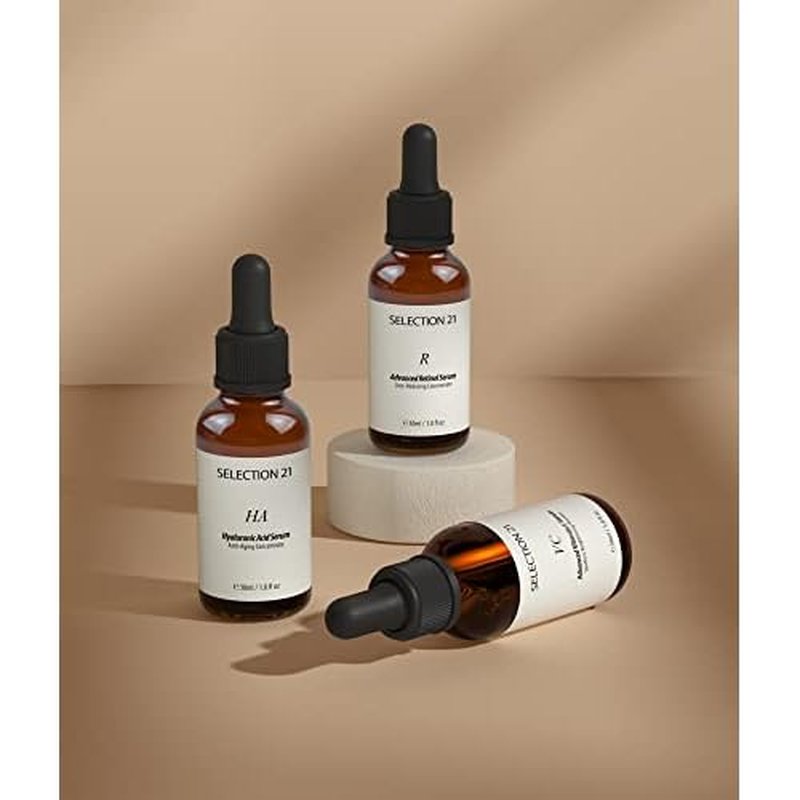 Advanced Hyaluronic Acid Serum for Face Anti Aging with 5% Hyaluronic Acid Complex, Hydrating Stem Cell Serum for Skin 1 Fl OZ.(pack of 1)