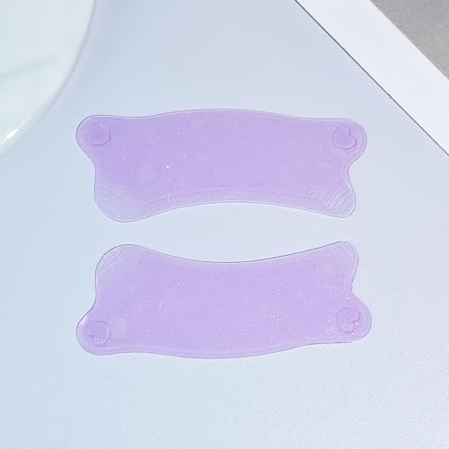 PERMANIA Lash Lift Pads Softening, 2Pcs Professional Korean Lash Lift Ultra Thin Eyebrow Covering Film (Orange)