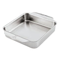 8-Inch Stainless Steel Baking Pan with Aluminum Core - Square Oven Bond