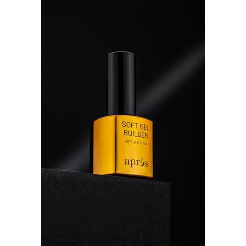 Apr?s Soft Gel Builder in a Bottle, Self-Leveling Soak-Off Gel-X Nail Extension Thickening Strengthener