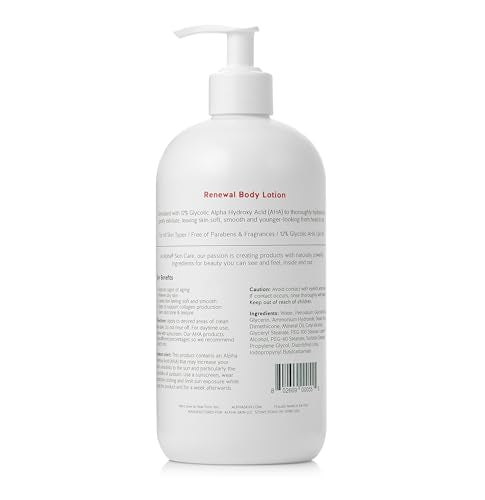 Alpha Skin Care Revitalizing Body Lotion with 12% Glycolic AHA - 23 Fl Oz