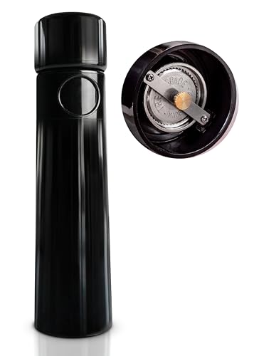 Magnum Plus Unicorn Pepper Mill - Large 9 Inch Manual Grinder with Steel Burrs, Adjustable Coarseness, Side-Loading Refill