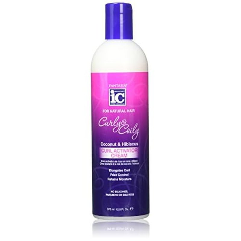 Fantasia Curly & Coily Curl Activator Cream, 12.5 Oz