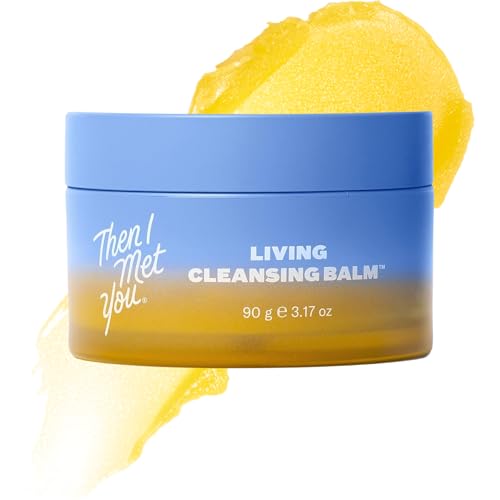 Then I Met You Living Cleansing Balm 3.17 Ounce - Makeup & Oil Remover Face Wash