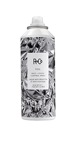 R+Co Foil Frizz & Static Control Hair Spray 5oz - Eliminates Frizz & Smoothes