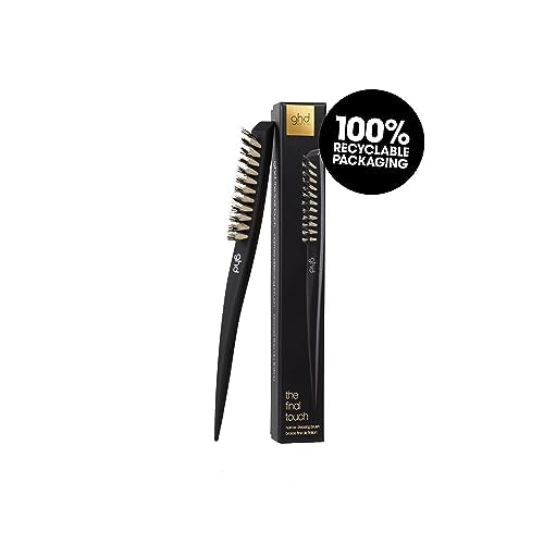 ghd Final Touch Narrow Dressing Brush for Detangling & Backcombing - Premium Hair Comb