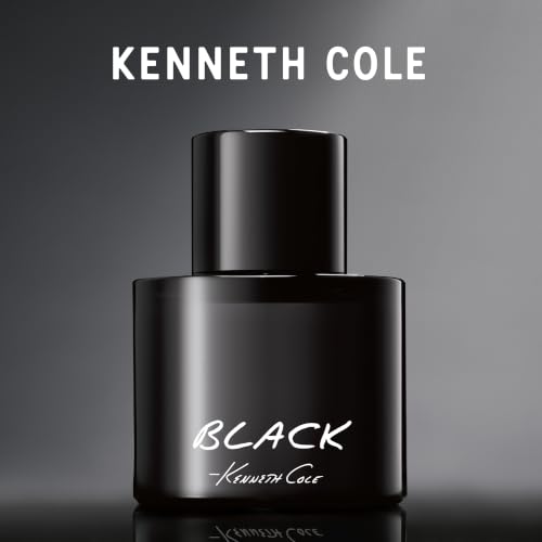 Kenneth Cole Black Eau de Toilette Spray for Men 1.7 Fl Oz - Brand New