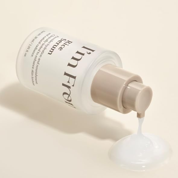 Rice Serum for Face - Hydrating Dewy Skin, Korean Skincare, All Skin Types