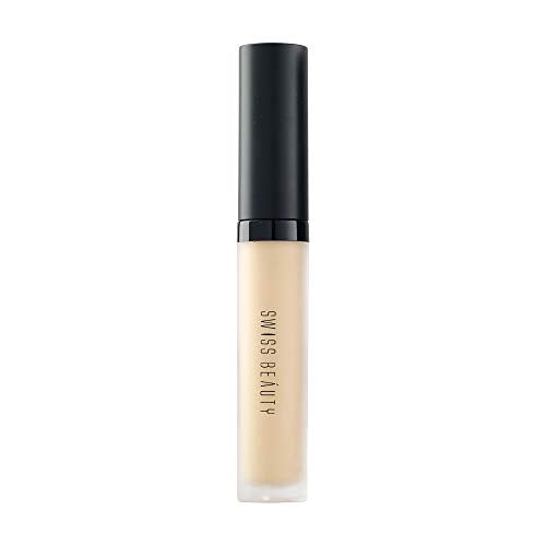 SWISS BEAUTY Professional Liqiud Concealer, Face MakeUp, Light-Moyen, 5.6g, Multi