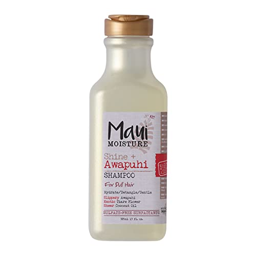 Vegan Moisturizing Shampoo for Dry Hair with Coconut & Aloe - 13 Fl Oz