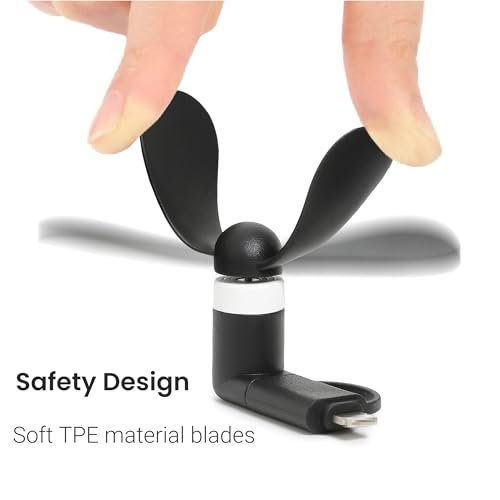 Multicolor 60-Pack Portable Handheld Fans for Phones - 2-in-1 Mini Cooling Accessories