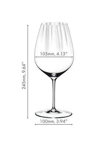 Riedel Performance Cabernet Merlot Wine Glass Set of 2 28.2 oz Dishwasher Safe