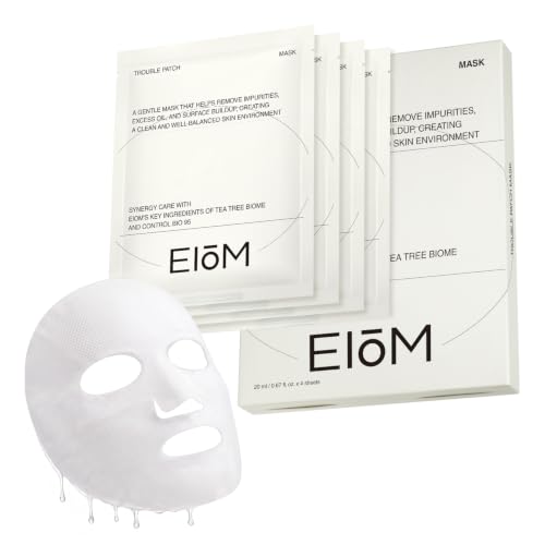 Full Face Hydrocolloid Pimple Patch Mask for Acne-Prone Skin - 4 Pack