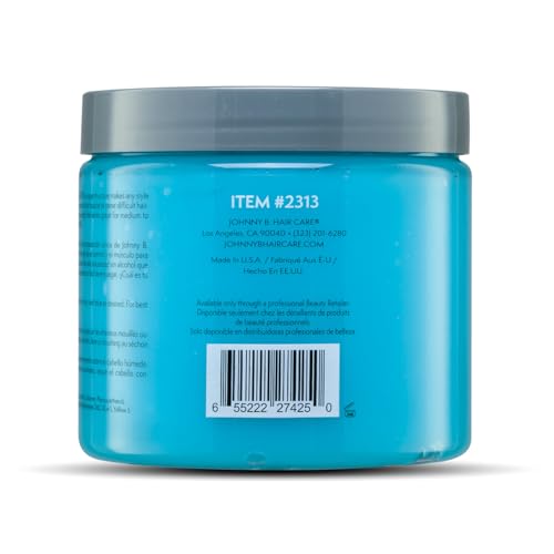 Johnny B. Mode Professional Hair Gel 16oz Long Lasting No-Flake Alcohol-Free