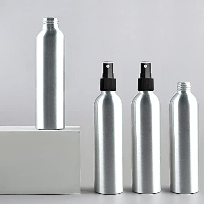 1st Choice 4oz Bullet-style Aluminum Fine Mist Spray / Atomizer Bottles: 6-pack