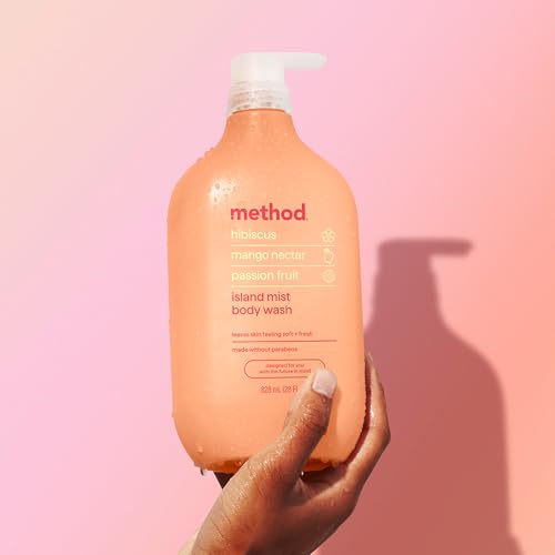 Method Body Wash, Island Mist, 28oz (Pack of 2)