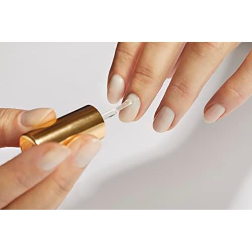 Blossom Stuck on You Sticky Base Coat for Nail Polish, Cruelty Free, Paraben Free, Vegan, Infused with Real Flowers, Made in USA, 0.5 fl. oz./15 ml, Red