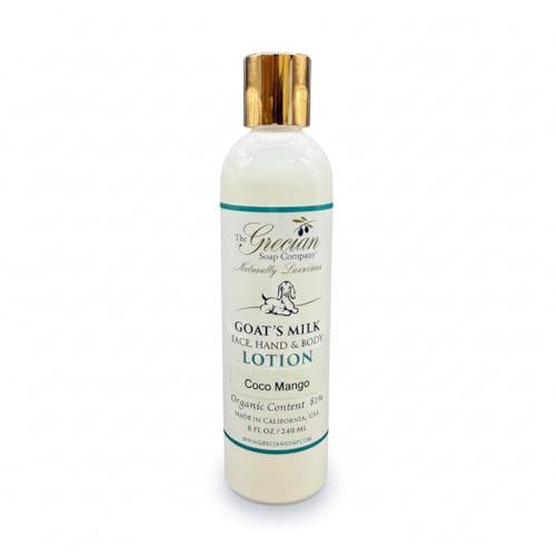 The Grecian Soap Company Goat's Milk Lotion Coco Mango