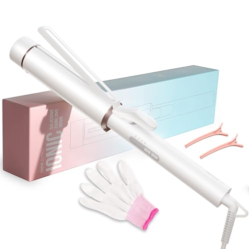 1.5 Inch Extra Large Curling Wand for Long Hair - Ceramic Tourmaline