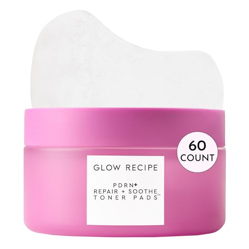 Fragrance-Free Skin Repair Toner Pads for Sensitive Skin - 60 Count