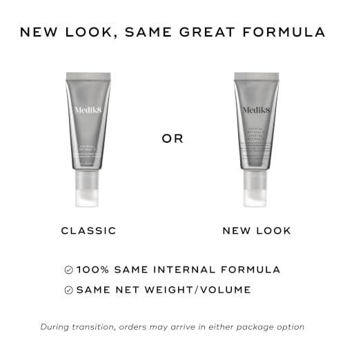 Medik8 Crystal Retinal 3 Night Serum - Firming Face Serum with Hyaluronic Acid & Vitamin E - 1 oz - Variation of THIS listing