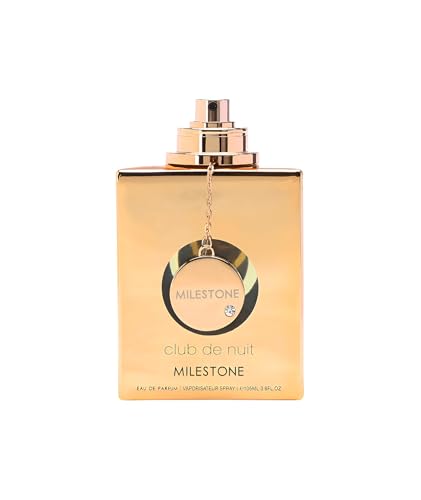 Armaf Club De Nuit Milestone Unisex Eau de Parfum Spray 3.6oz – Woody Floral Musk Fragrance