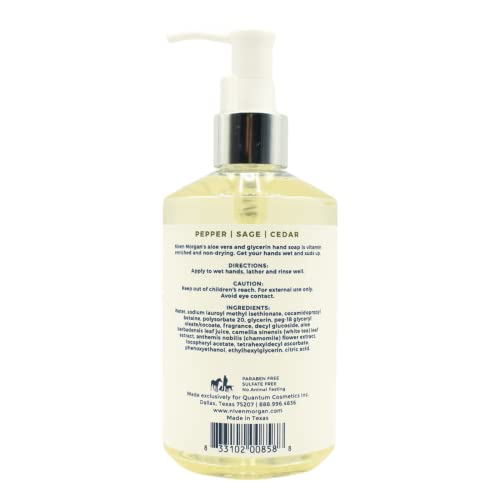 Pepper Sage Cedar Hand Soap - 11 fl oz (325 ml) Natural Hand Wash