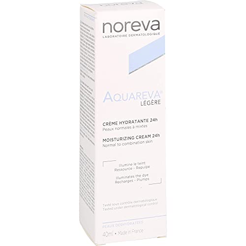 Hydrating Face Moisturizer Cream 40ml Light Texture for Normal to Oily Skin