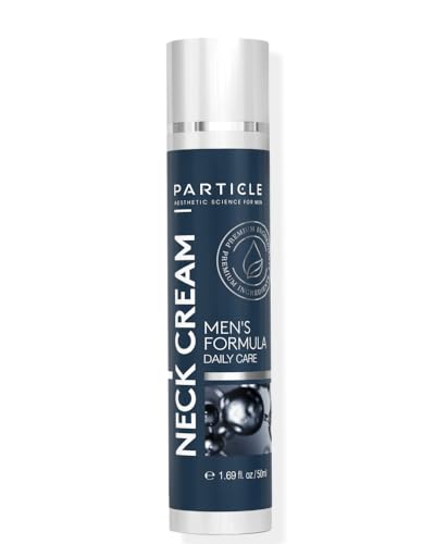 Particle Men’s Neck Cream - Hydrating Anti-Aging Skin Care with Collagen & Hyaluronic Acid, 1.7 fl oz