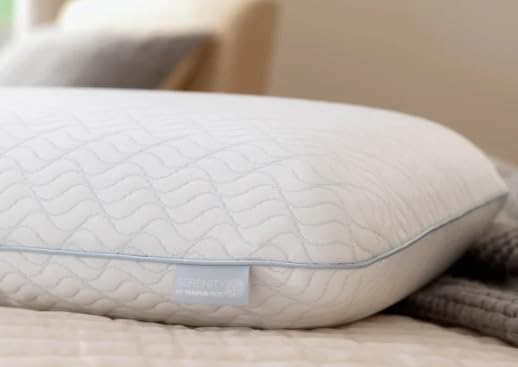 Cooling Memory Foam Pillow with Removable Cover - Support & Breathability