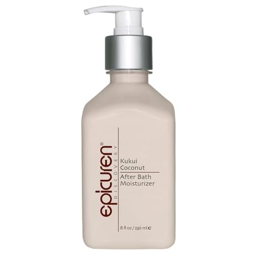 Epicuren Discovery After Bath Body Moisturizer, Kukui Coconut