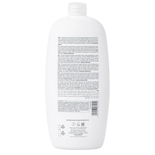 Alfaparf Milano Semi di Lino Diamond Shine Sulfate-Free Shampoo 33.8 Fl Oz