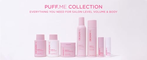 Design.Me Puff.ME Volumizing Conditioner 10 Fl Oz - Hydrating, Adds Volume & Shine for Fine & Medium Hair