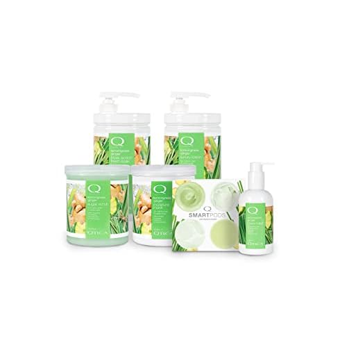 QTICA Luxury Lotion Smart Spa (Lemongrass Ginger, 8.5oz)