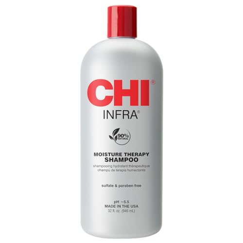 CHI Infra Hydrating Shampoo 32 Oz - Gently Cleanses & Repairs Damaged Hair