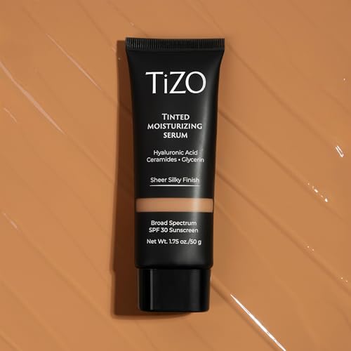 TIZO | Tinted Moisturizing Serum | SPF 30 | Shade in MEDIUM-DEEP